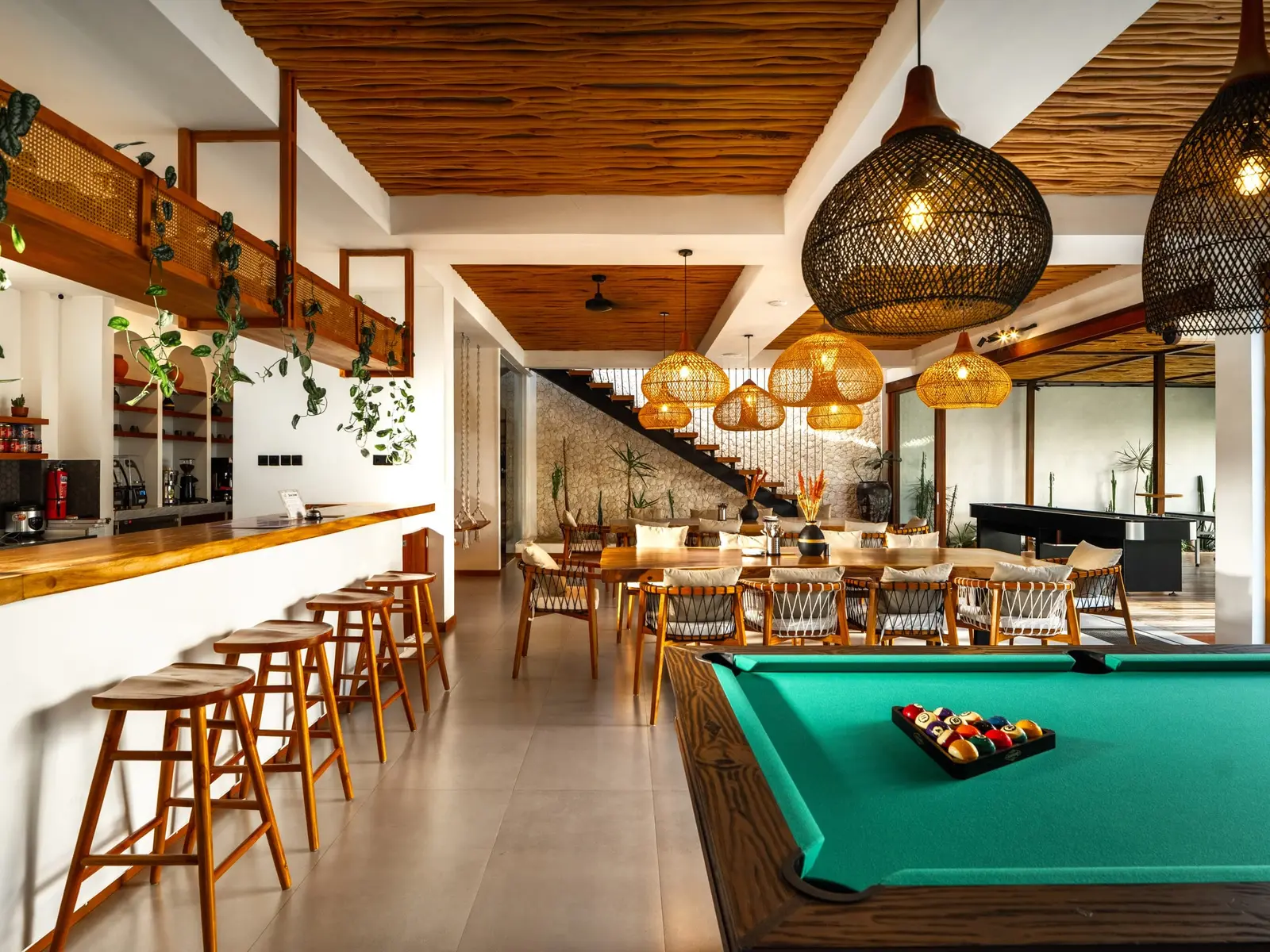 Inside the Driven Young villa